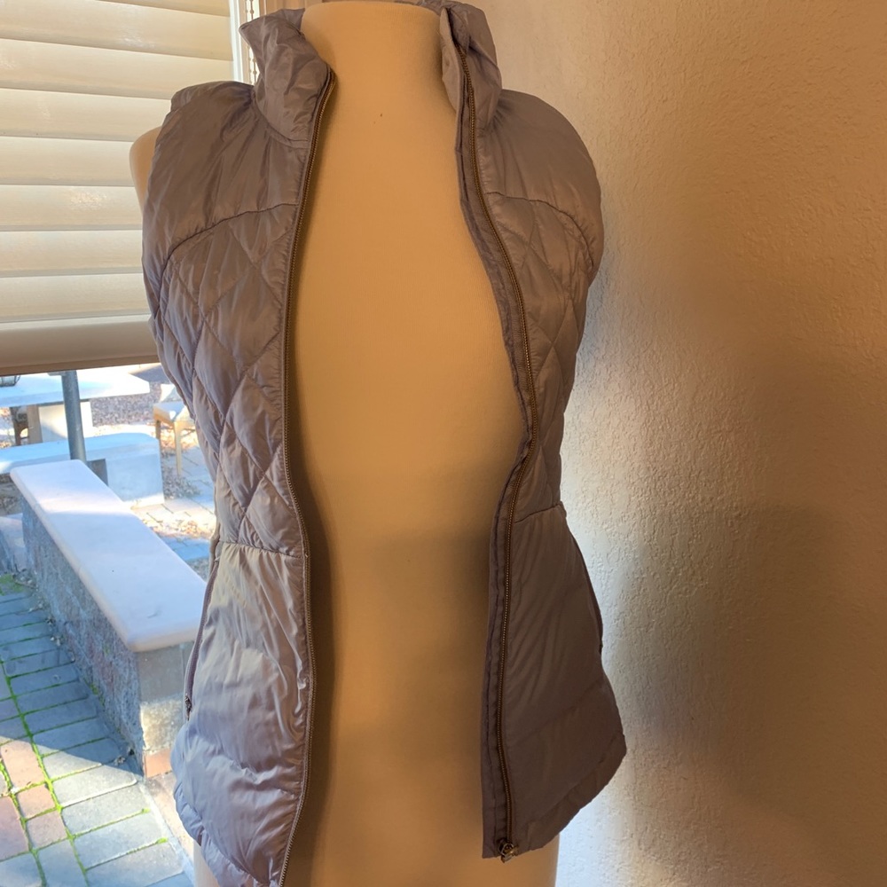 Ice blue Lululemon zip vest